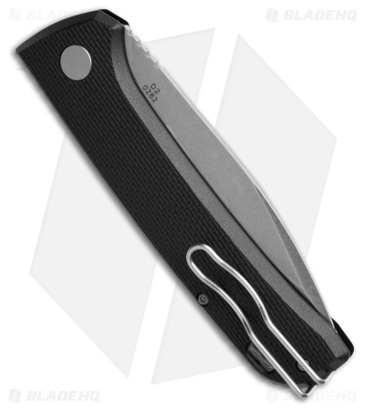 Boker FRND Silver Button Lock Automatic Knife Grivory (3.45" Stonewash) 01BO920