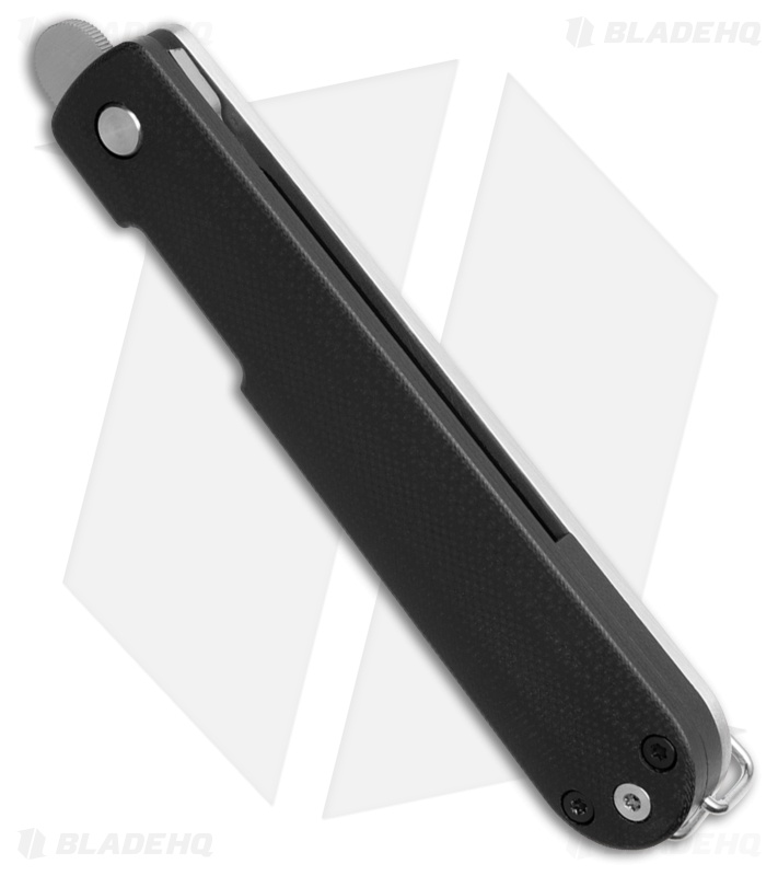 Boker Friday Wharncliffe Frame Lock Knife Front Flipper Black G-10 (2.8" Satin)