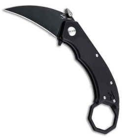 Boker Hel Karambit Liner Lock Knife Black G-10 (2.2" Black) 01BO515