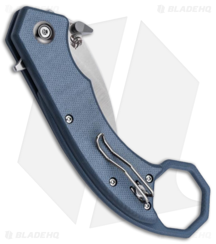 Boker Hel Karambit Liner Lock Knife Blue G-10 (2.2" Satin) 01BO516