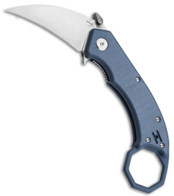 Boker Hel Karambit Liner Lock Knife Blue G-10 (2.2&quot; Satin) 01BO516 | 191255