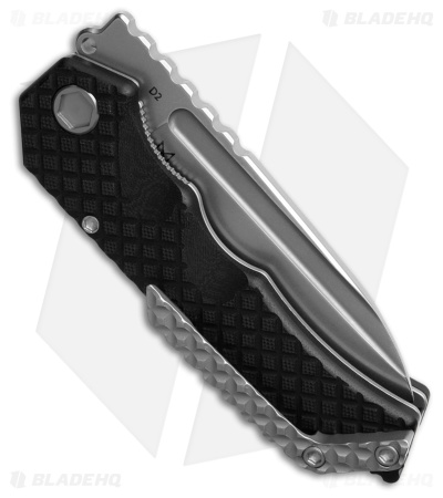 Boker Hermod Spear Point Liner Lock Knife Black G-10 (3.6" Satin)