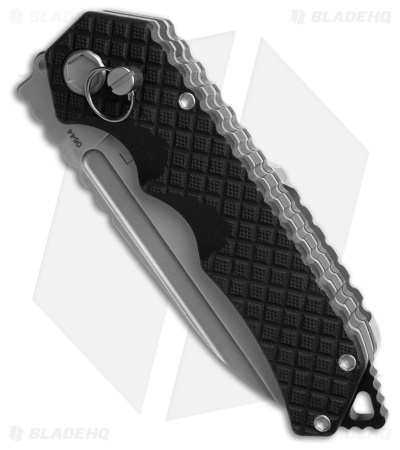Boker Hermod Spear Point Liner Lock Knife Black G-10 (3.6" Satin)