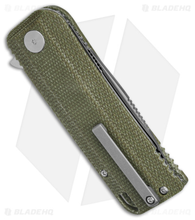 Boker Plus Baba Yaga Liner Lock Knife Green Micarta (2.7" Satin)