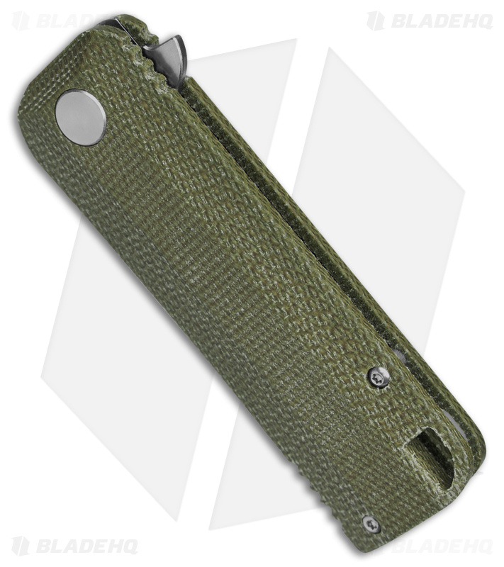 Boker Plus Baba Yaga Liner Lock Knife Green Micarta (2.7" Satin)