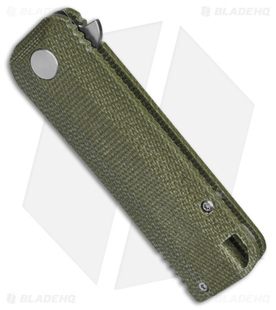 Boker Plus Baba Yaga Liner Lock Knife Green Micarta (2.7" Satin)