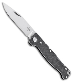 7888Boker Plus Atlas Backlock Knife Clip Point Black Steel (2.6" Polish) 01BO866