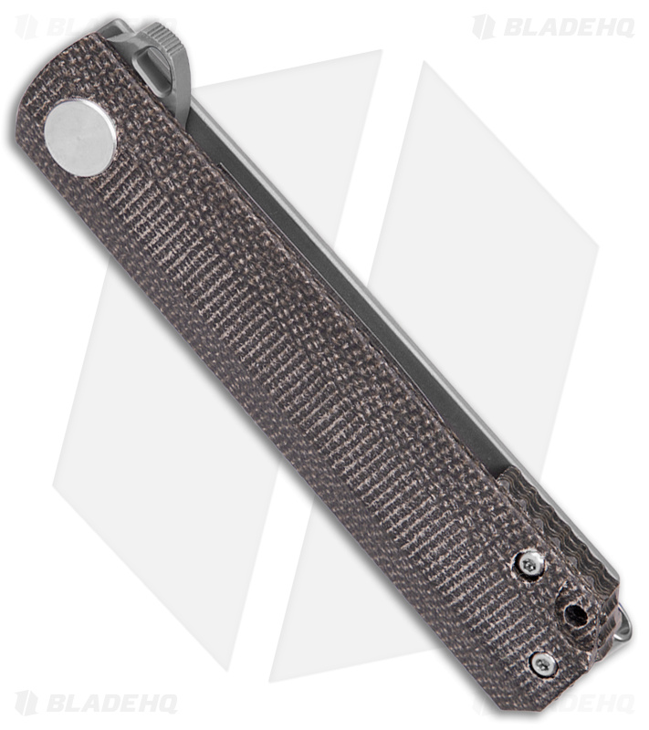 Boker Plus Cataclyst Frame Lock Knife Green Micarta (3" Damascus)