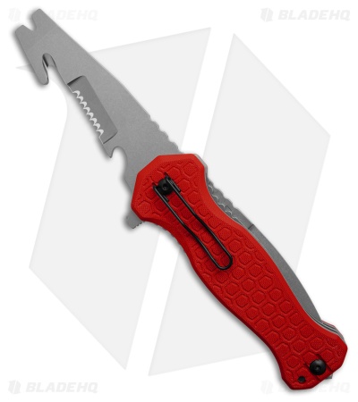 Boker Plus Donges Expert Fire Folder Liner Lock Knife Red G-10 (3.9" Satin)