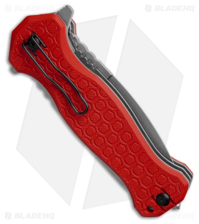 Boker Plus Donges Expert Fire Folder Liner Lock Knife Red G-10 (3.9" Satin)