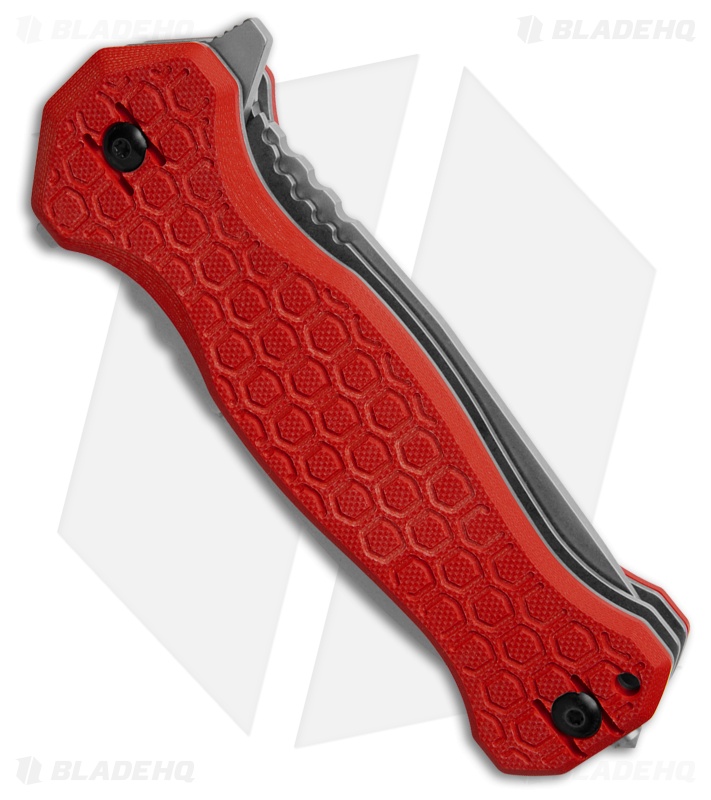 Boker Plus Donges Expert Fire Folder Liner Lock Knife Red G-10 (3.9" Satin)