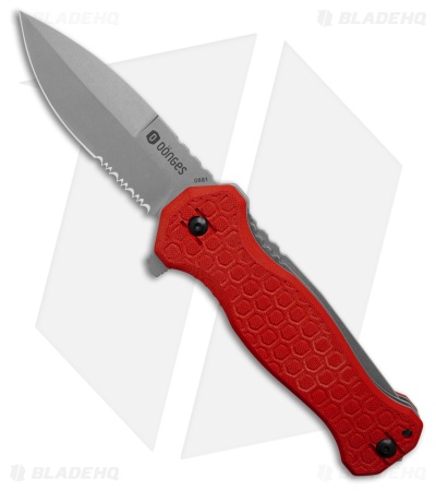 Boker Plus Donges Expert Fire Folder Liner Lock Knife Red G-10 (3.9" Satin)