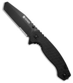 Boker Plus Donges Professional Tactical Liner Lock Knife Black G-10 (4.6" Black)