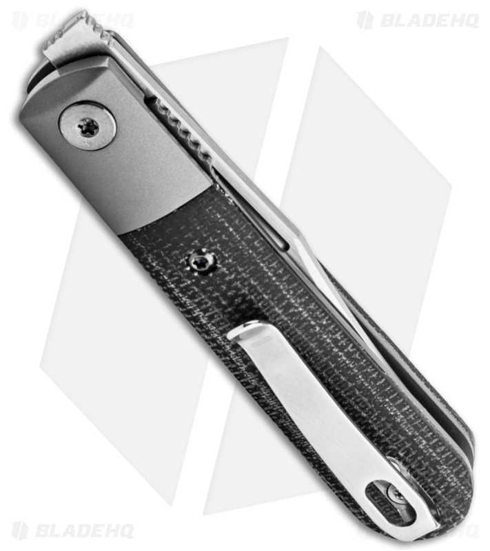 Boker Plus Modern Barlow Liner Lock Black Micarta (2.51" Satin)
