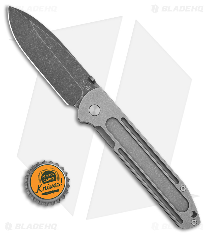 Boker Plus Pachenko Evade Frame Lock Knife Gray Stainless Steel (3.5" Stonewash)