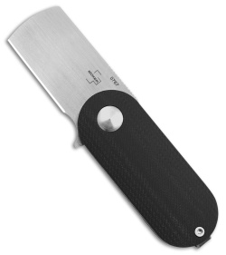 Boker Plus Suiseki Frame Lock Knife Black G-10 (1.5" Satin) 01BO489