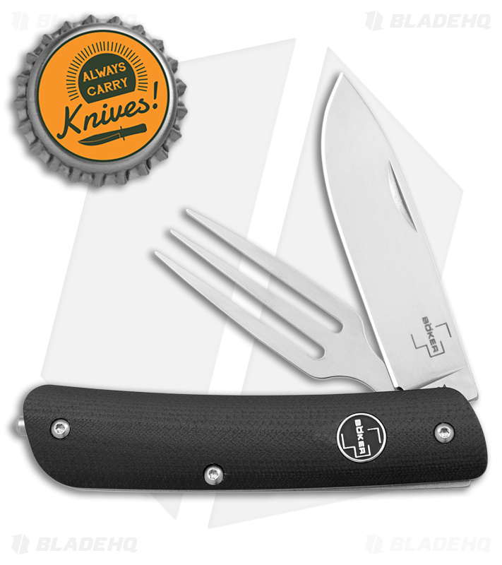 Böker Plus Tech Tool Fork Knife Black (2.76