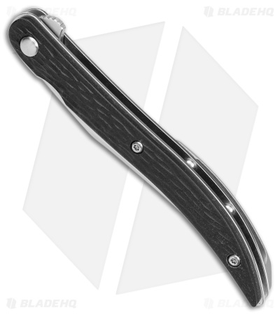 Boker Plus Texas Toothpick Liner Lock Knife Black G-10 (3.5" Satin)