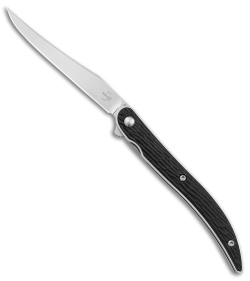 Boker Plus Texas Toothpick Liner Lock Knife Black G-10 (3.5" Satin)