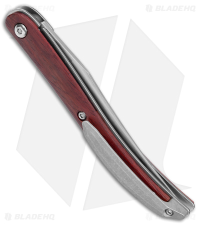 Boker Plus Texas Toothpick Liner Lock Knife Cocobolo Wood (3.5" Satin) 01BO389
