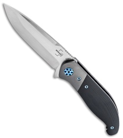 Boker Plus Undertow Liner Lock Knife Black G-10/Titanium (3.42" Satin)