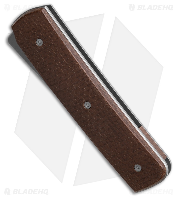 Boker Sanjo Liner Lock Knife Brown Micarta (3.4" Stonewash)