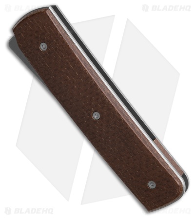 Boker Sanjo Liner Lock Knife Brown Micarta (3.4" Stonewash)