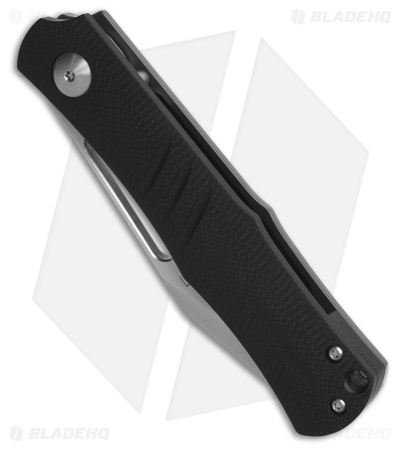 Boker Sliplock Clip Point Frame Lock Knife Black G-10 (3" Satin)