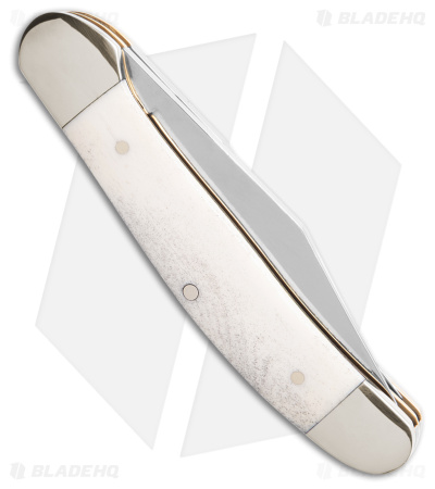 Boker Copperhead Pocket Knife 3.75" Smooth White Bone 110863