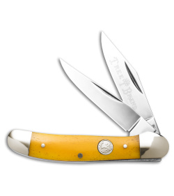 Boker Copperhead Pocket Knife 3.75" Smooth Yellow Bone 110862