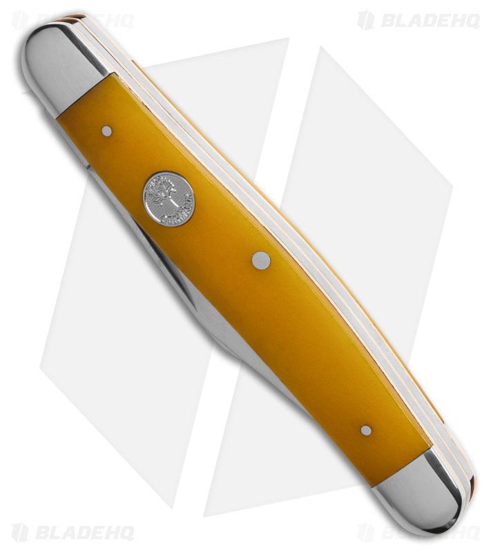 Boker Large Stockman Traditional Pocket Knife Yellow Bone 110859