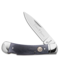 Boker Lockback Gentleman's Knife Smooth Gray Bone (2.9&quot; Polish)  | 158226