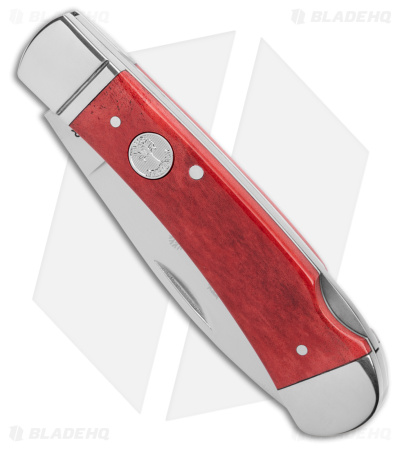 Boker Lockback Gentleman's Knife Smooth Red Bone (2.8" Polish) 