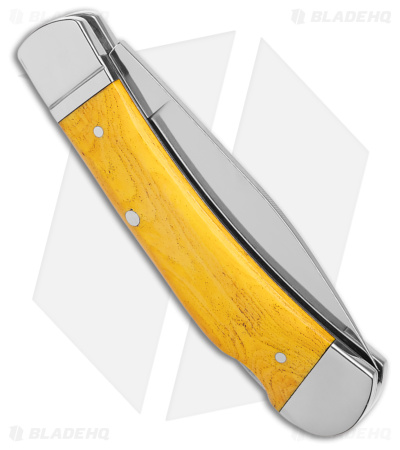 Boker Lockback Gentleman's Knife Smooth Yellow Bone (2.8" Polish) 