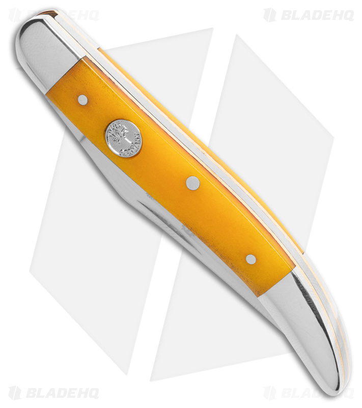 Boker Texas Toothpick Pocket Knife 3" Smooth Yellow Bone 110845