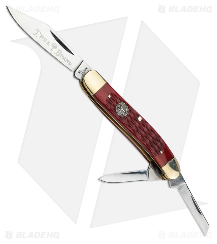 Boker Whittler Pocket Knife Jigged Red Bone 110847