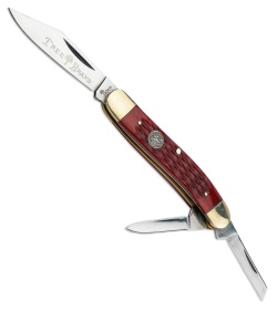 Boker Whittler Pocket Knife Jigged Red Bone 110847