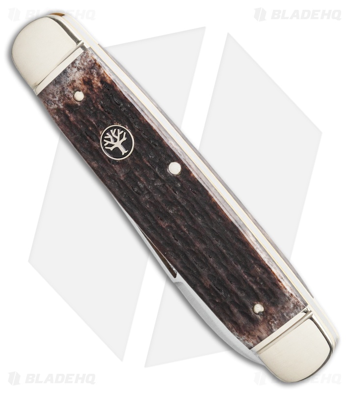Boker Cattle Knife 4.5" Pocket Knife Jigged Bone