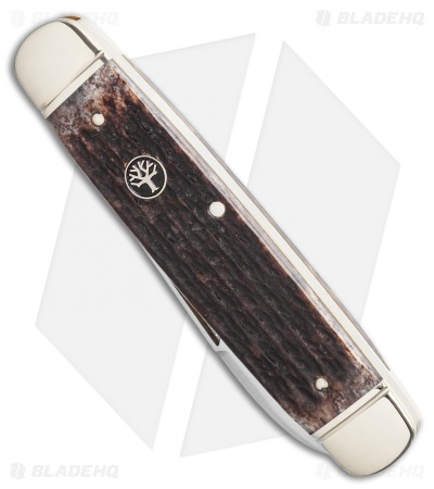 Boker Cattle Knife 4.5" Pocket Knife Jigged Bone