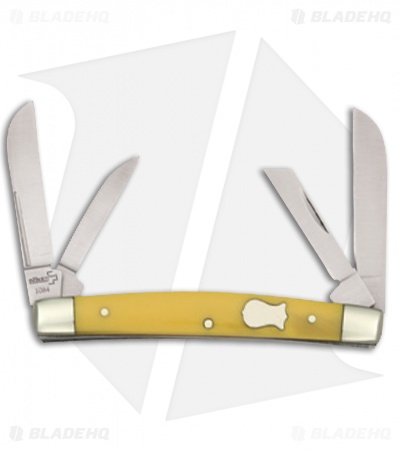 Boker Magnum Congress 3.625" Pocket Knife Yellow  01BO214Y