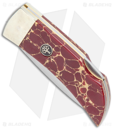 Boker Pocket Tru-Stone Lockback Knife Recon Stone (2.125" Satin)  111015