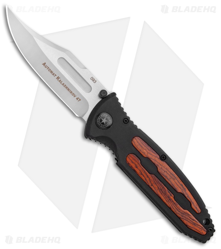 Boker Kalashnikov Duty Liner Lock Knife Cocobolo (4" Satin)