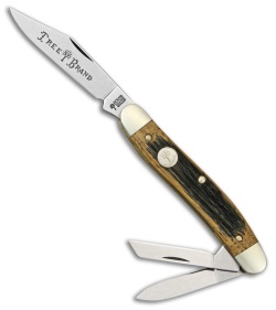 Boker Beer Barrel Whittler Pocket Knife 3.625" Barrel Wood 110280BBL