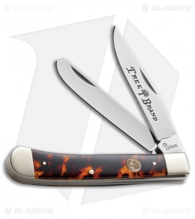 Boker Trapper Pocket Knife 4.25" Sim Tortoise 110731T