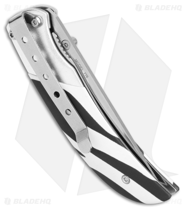 Browning Prism II Liner Lock Knife Zebra (2.5" Satin) 322776