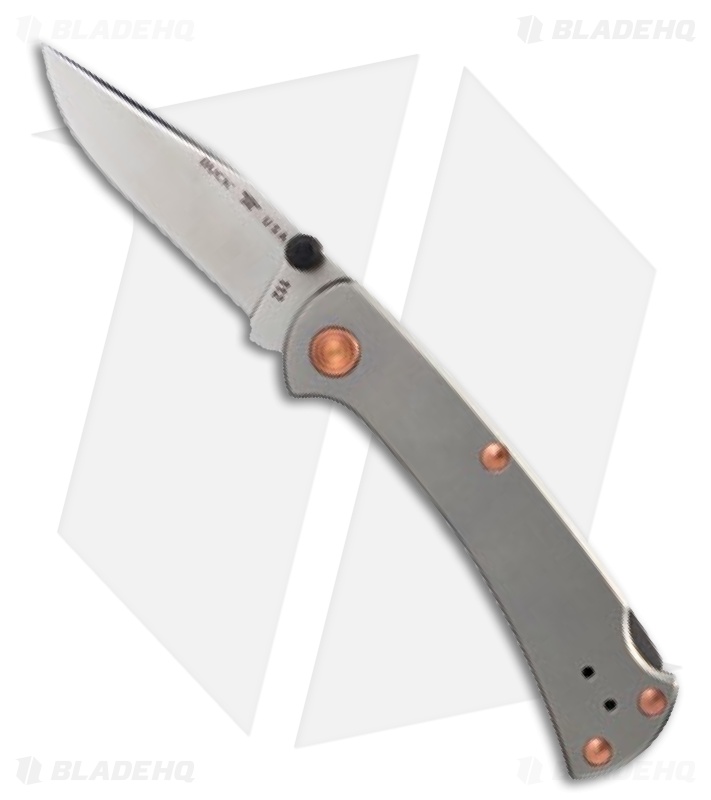 Buck Knives 112 Ranger Slim Ti Clip Point Satin S45VN