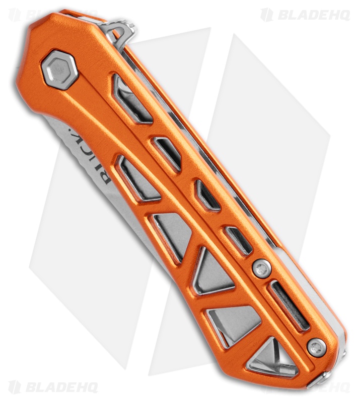 Buck Knives 814 Mini Trace Orange Al Drop Point SW 7Cr17