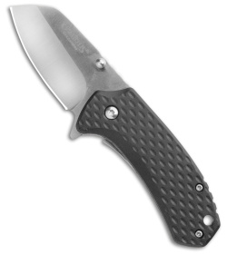 Camillus Bombat Liner Lock Knife Black FRN (2.4" Satin) 