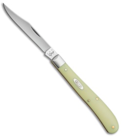 Case Knives Slimline Trapper Knife 4.1" Yellow Delrin  (31048 SS) 80031