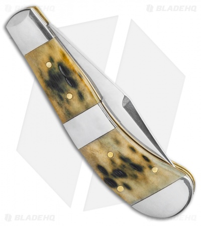 Case Bose Saddlehorn Olive Green Peach Seed Jig Bone (TB62110 SS)